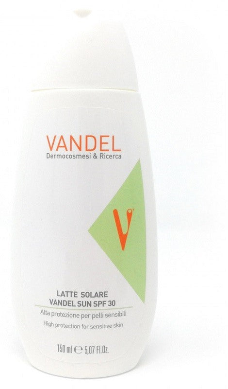 vandel dermocosmesi ricerca vandel sun 30spf latte 150 g vandel dermocosmesi ricerca ean 8003140899307
