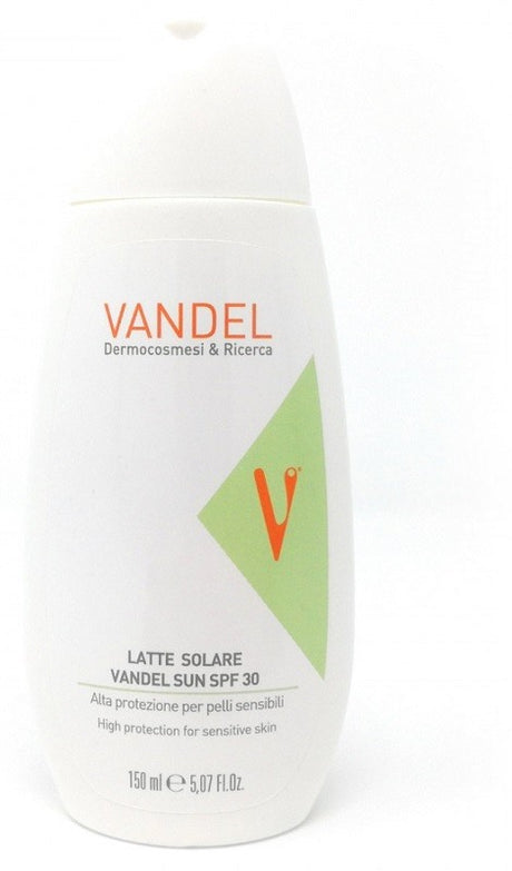 vandel dermocosmesi ricerca vandel sun 30spf latte 150 g vandel dermocosmesi ricerca ean 8003140899307