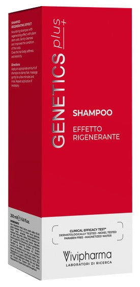 vivipharma genetics plus effetto rigenerante shampoo 200 ml vivipharma ean 8057158073389