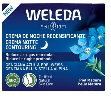 weleda italia crema notte contouring genziana blu stella alpina 40 ml ean 4001638589505