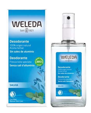 weleda italia deodorante spray salvia 100 ml weleda ean 4001638099271