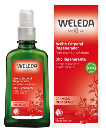weleda italia olio rigenerante melograno 100 ml weleda ean 4001638088473