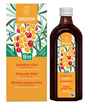 weleda italia srl olivello spinoso vital succo di frutta 250 ml weleda ean 7611916159039