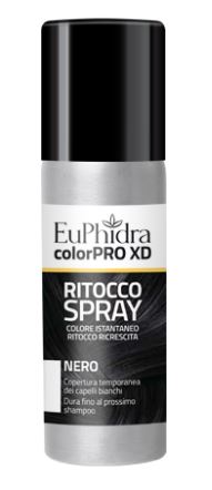 zeta farmaceutici euphidra colorpro xd tintura ritocco spray capelli nero 75 ml euphidra ean 8056772635331