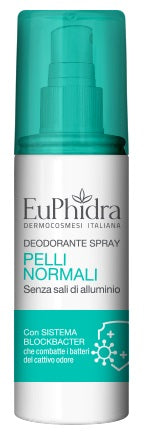 zeta farmaceutici euphidra deo spray pelli normali 100 ml euphidra ean 8056772639841