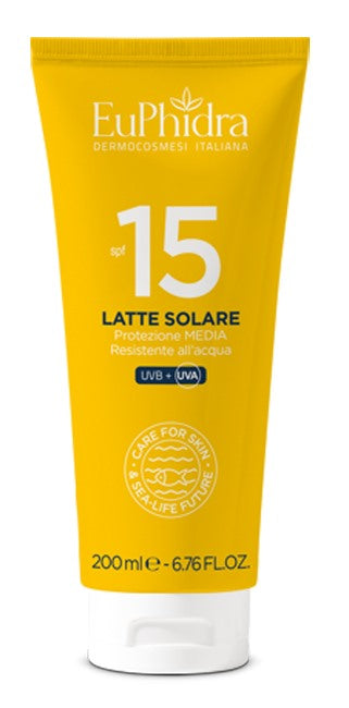 zeta farmaceutici euphidra kaleido latte solare spf15 200 ml euphidra ean 8056772639698