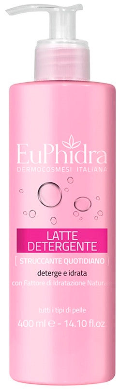 zeta farmaceutici euphidra latte detergente struccante quotidiano 400 ml euphidra ean 8056772635461