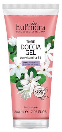 zeta farmaceutici spa euphidra doccia gel tiare 200 ml euphidra ean 8056772636659