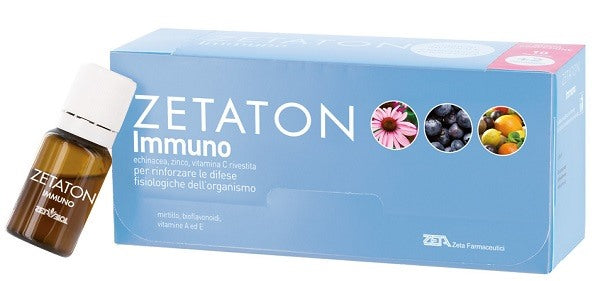 zeta farmaceutici zetaton immuno 12 fiale x 10 ml zetaton