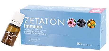 zeta farmaceutici zetaton immuno 12 fiale x 10 ml zetaton
