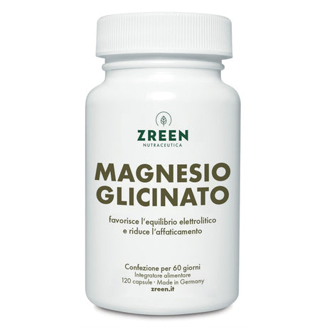 zreen zreen magnesio glicinato 120 capsule zreen ean 9507641395287